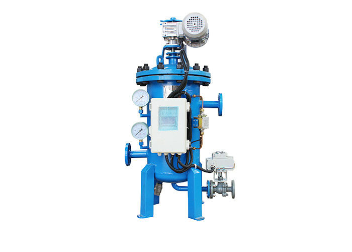 Van de de Vaste-vloeibare stofseparator van Ce Motor Gedreven van de het Waterterugslag Industrieel de Filtratiesysteem