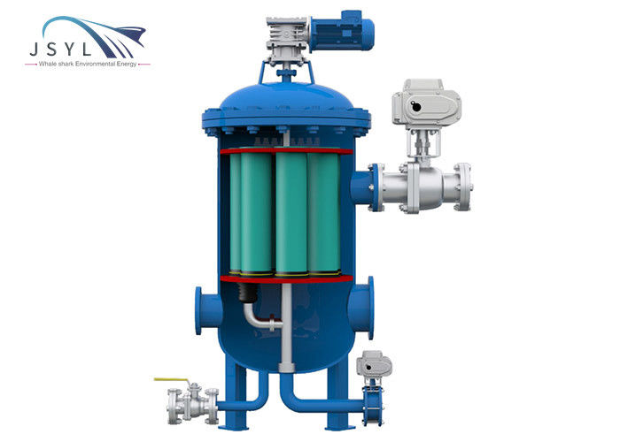 De grote van de het Waterfilter van de Stroom Industriële Lage Druk Filter van de de Cilinderterugslag Auto Multi