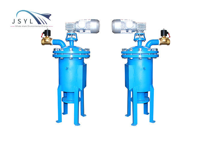 Het borsteltype van de de Draadfilter van de 100 Micronwig het ElementenKoolstofstaal Backflush Waterfilter