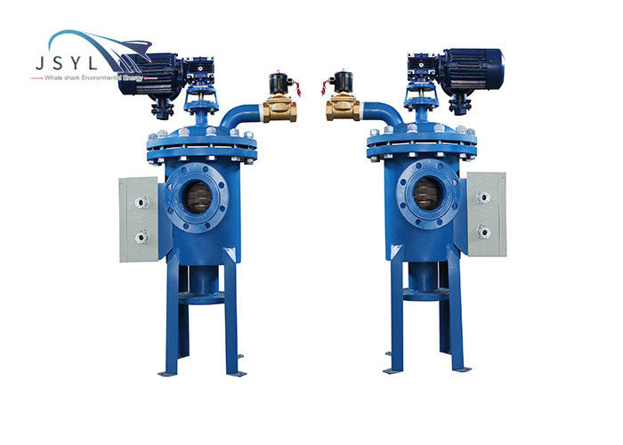 Het borsteltype van de de Draadfilter van de 100 Micronwig het ElementenKoolstofstaal Backflush Waterfilter