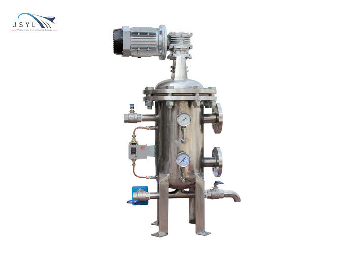 Borsteltype Automatische het Zeewater van het de Filterelement van de Wigdraad Backflush Filter