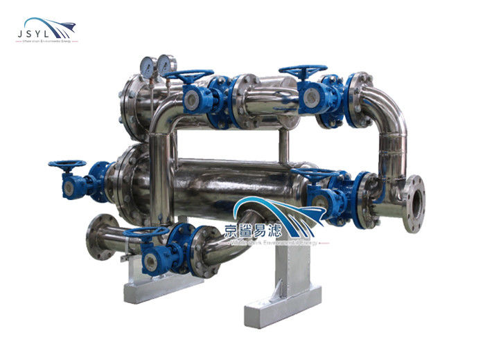 1-3000um de Duplexbehandeling van het de Filterswater van de Zeef Dubbele Automatische Terugslag